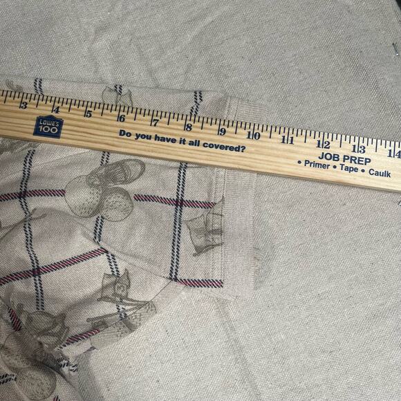 Vintage 90s Rare Izod Club Mens XL Polo All Over Golf Pattern - Picture 4 of 7